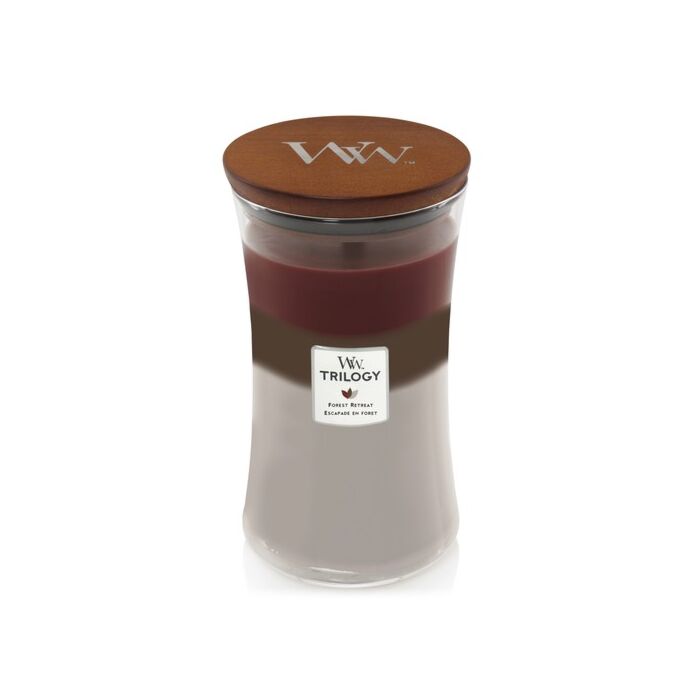 Woodwick Large Jar Trilogy - Forest Retreat